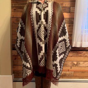 Native American style poncho